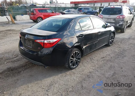 2015 Toyota Corolla S Plus from USA, damaged, VIN 2T1BURHE9FC478188